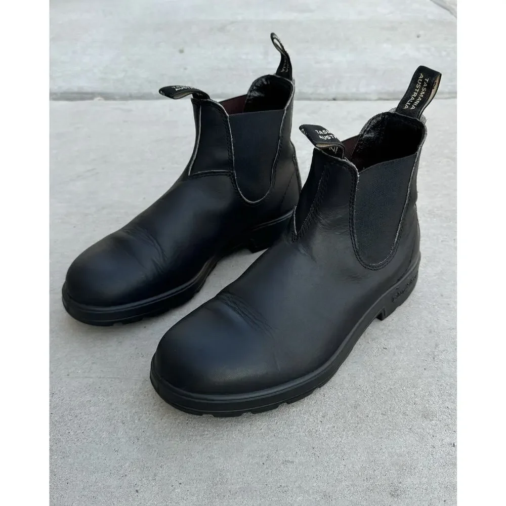 Blundstone Chelsea Unisex Black Leather Boots US Men's 7.5 / US Women's 9.5